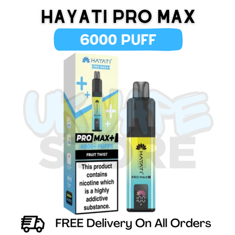 Fruit Twist Hayati Pro Max 6000 Kit - ukvapestore