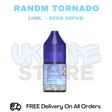 Buy Online RandM Tornado 7000 Peach Ice Nic Salt