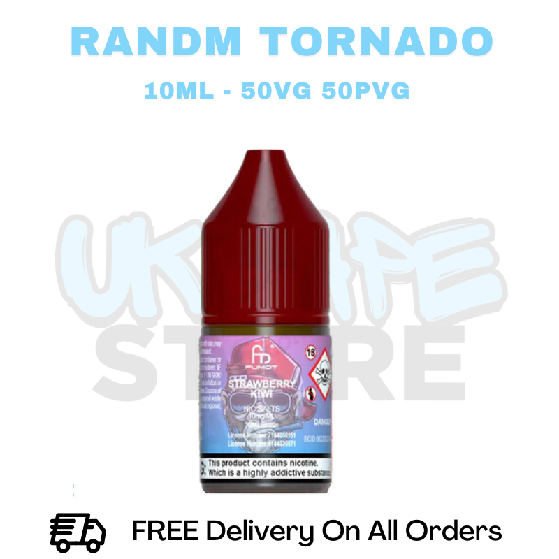 Buy Online RandM Tornado 7000 Strawberry Kiwi Nic Salt