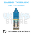 Buy Online RandM Tornado 7000 Triple Berry Nic Salt