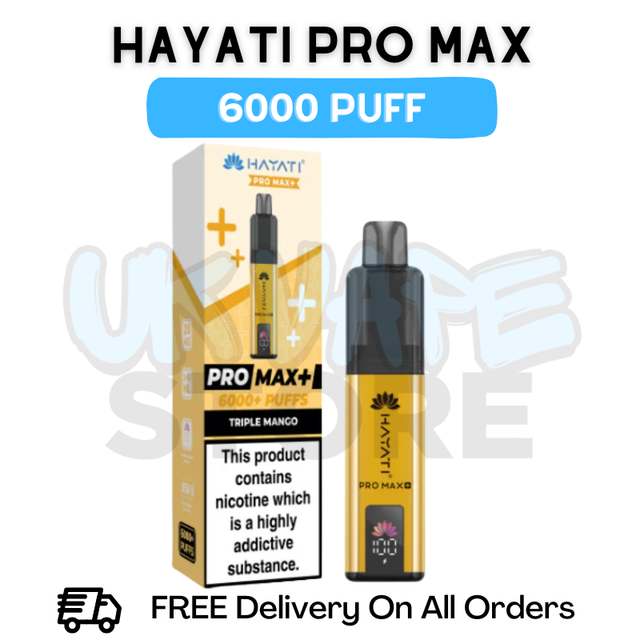 Triple Mango Hayati Pro Max 6000 Kit - ukvapestore