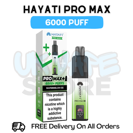 Watermelon ICE Hayati Pro Max 6000 Kit - ukvapestore