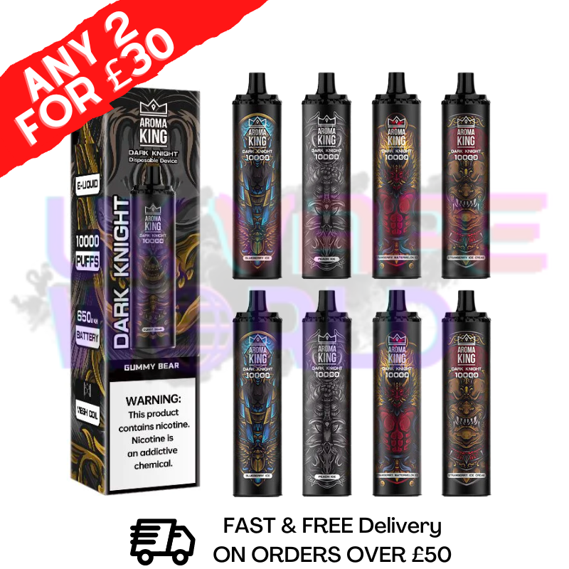 Aroma King Tornado 10,000 Puff 10K Bar R and M Vape Pen Kit UK Vape Store Aroma King Tornado 10,000 Puff 10K Bar R and M Vape Pen Kit UK Vape Store